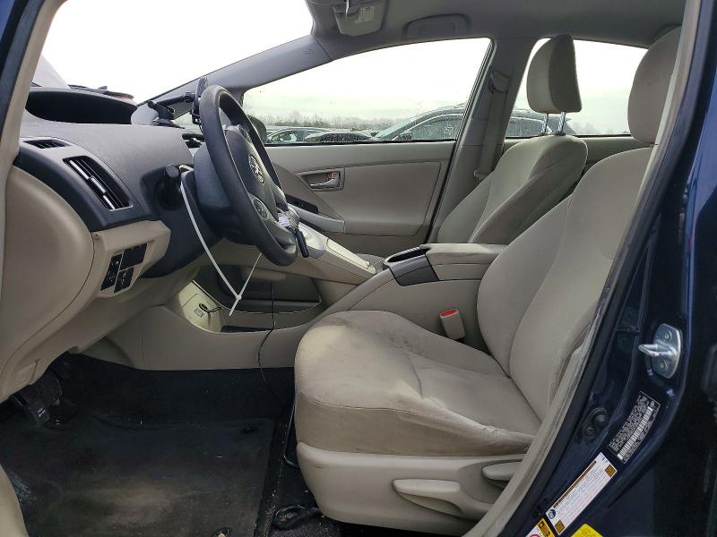 2015 Toyota Prius VIN JTDKN3DUXF0480842 COPART salvage auction — FRONT END, VA - CERT OF TITLE - SALVAGE, sold $200 on 2026-07-22 (photo 7)