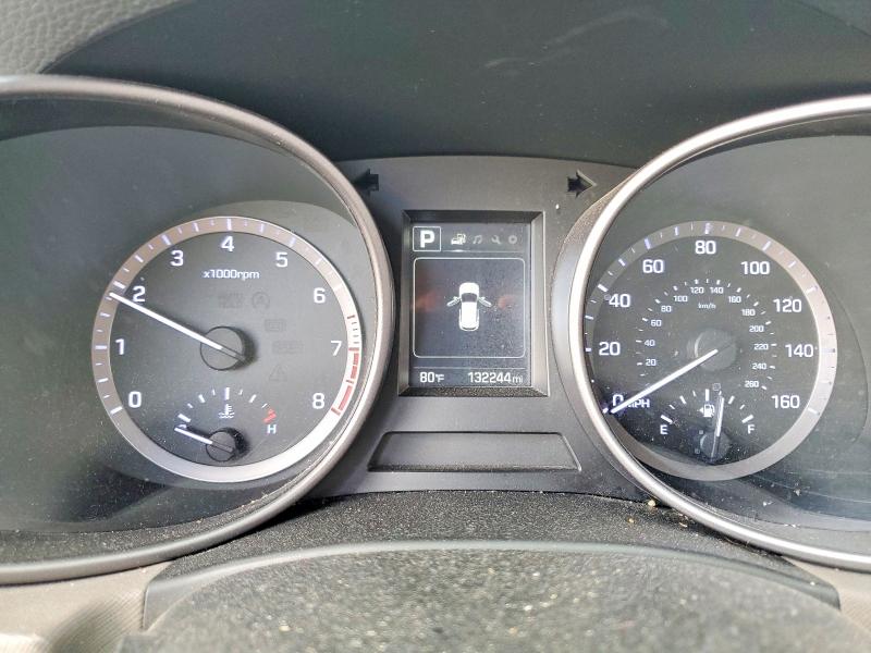 2018 Hyundai Santa fe VIN 5XYZT3LB4JG567840 COPART salvage auction — FRONT END, Al - Cert Of Title-Salvage Title, sold $100 on 2026-07-16 (photo 9)