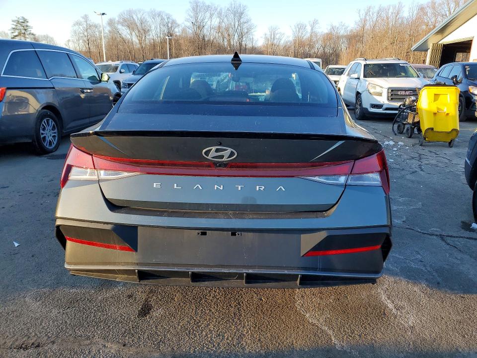 2025 Hyundai Elantra VIN KMHLM4DG8SU872644 COPART salvage auction — FRONT END, Ma - Certificate Of Title, sold $5,900 on 2026-07-03 (photo 6)