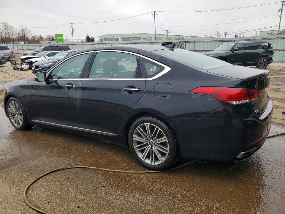 2019 Genesis G80 VIN KMTFN4JE2KU313108 COPART salvage auction — VANDALISM, Il - Salvage Certificate, sold $15,000 on 2026-07-08 (photo 2)