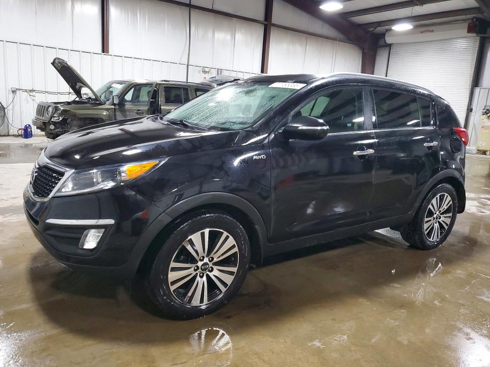2014 Kia Sportage VIN KNDPCCAC1E7558311 COPART salvage auction — REAR END, Pa - Certificate Of Salvage, sold $2,700 on 2026-07-08 (photo 1)