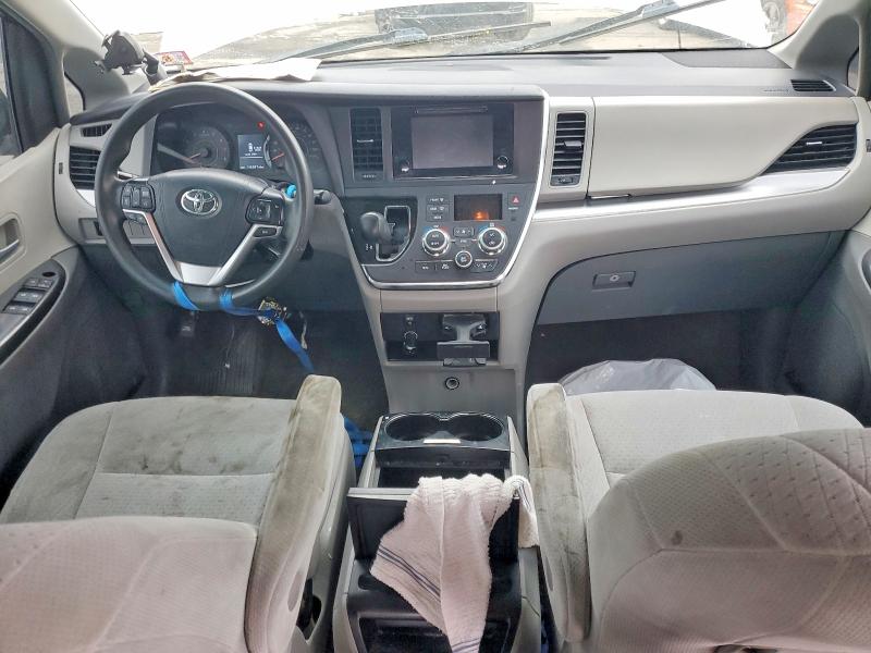 2015 Toyota Sienna VIN 5TDJK3DC9FS094888 COPART salvage auction — REAR END, Id - Salvage Certificate Of Title, sold $1,650 on 2026-07-07 (photo 8)
