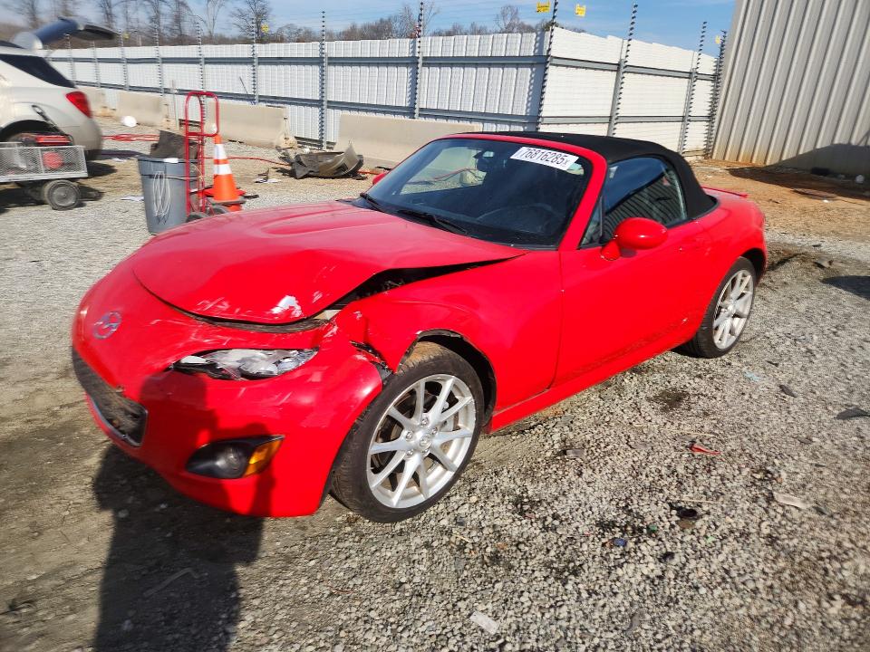 2012 Mazda Mx-5 VIN JM1NC2NF6C0223055 COPART salvage auction — FRONT END, Sc - Cert Of Title-Salvage, sold $2,300 on 2026-07-20 (photo 1)