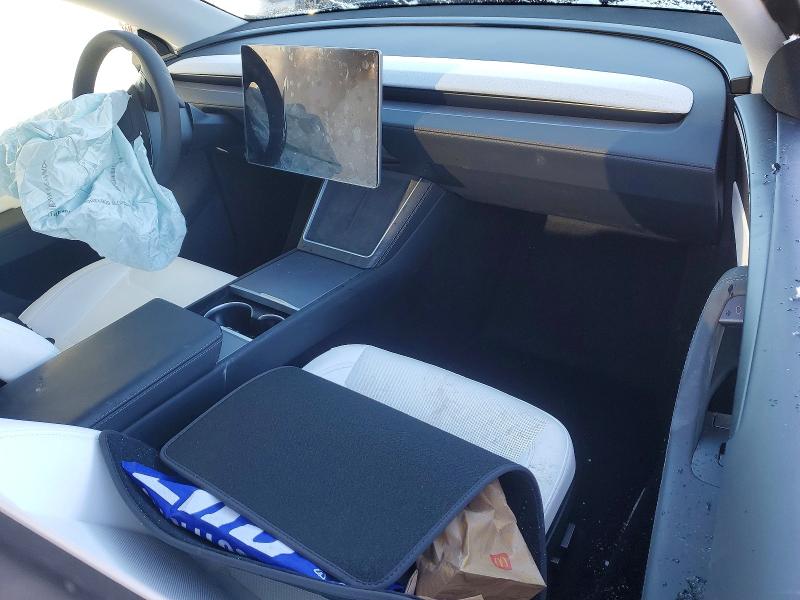 2026 Tesla Model Y VIN 7SAYGDEE1TF396460 COPART salvage auction — Front End, MD - CERT OF SALVAGE > 75% DAMAGE, sold $9,000 on 2026-04-28 (photo 8)