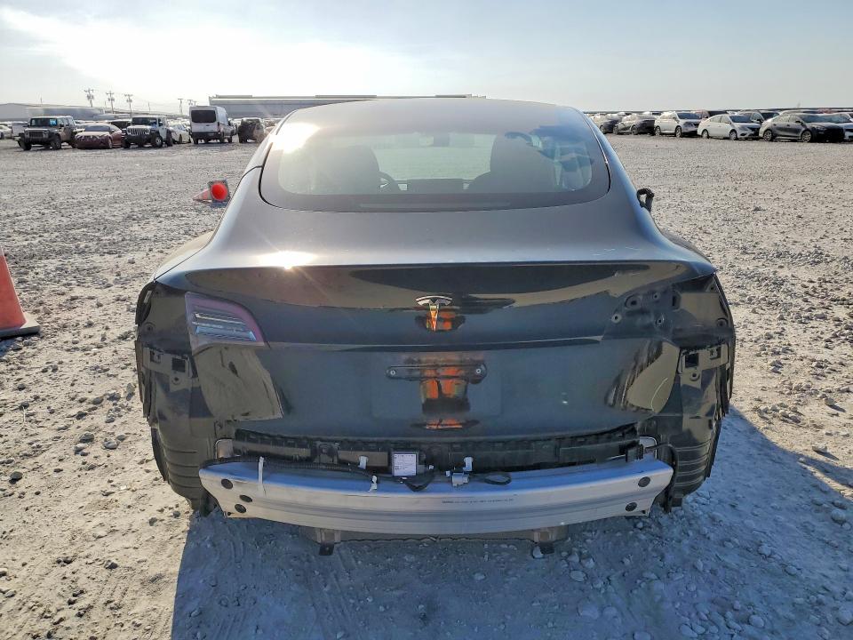 2021 Tesla Model 3 VIN 5YJ3E1EA6MF987880 COPART salvage auction — REAR END, Salvage Title, sold $1,200 on 2026-07-23 (photo 6)