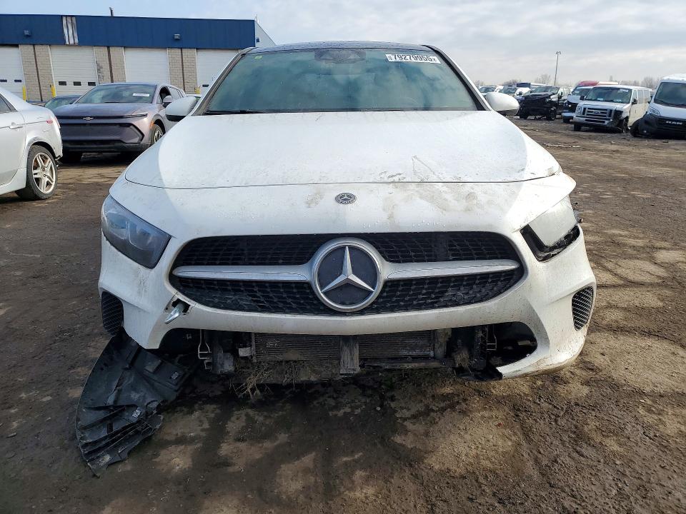2019 Mercedes-benz A-klasse VIN WDD3G4FB0KW010882 COPART salvage auction — FRONT END, Wv - Salvage Certificate, sold $4,050 on 2026-07-24 (photo 5)