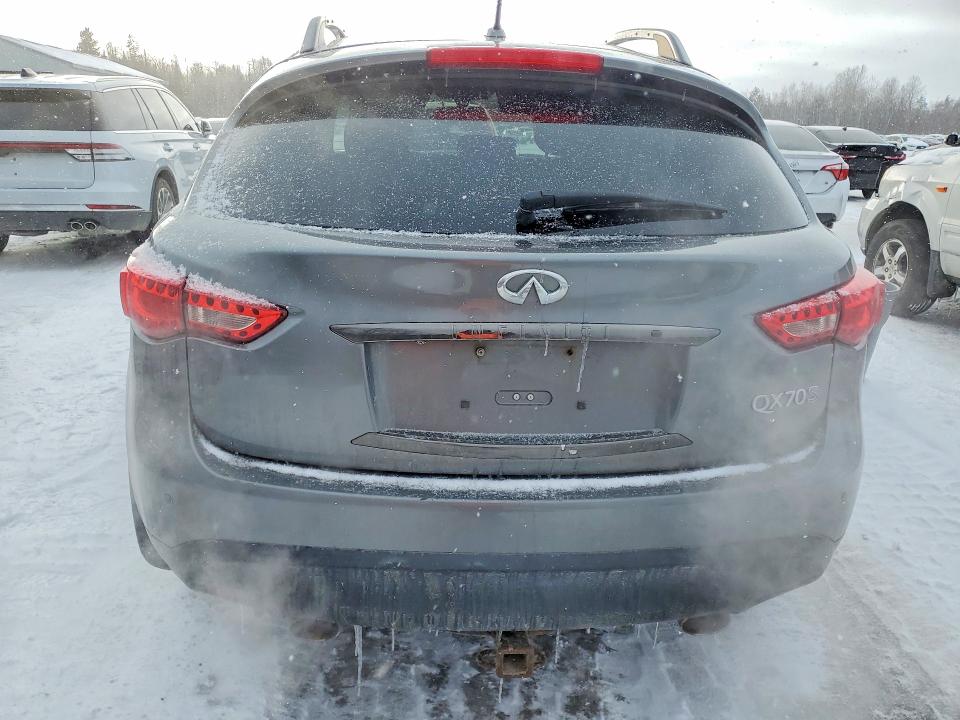 2015 Infiniti Qx70 VIN JN8CS1MW7FM483262 COPART salvage auction — FRONT END, Salvage Title, sold $2,550 on 2026-07-14 (photo 6)