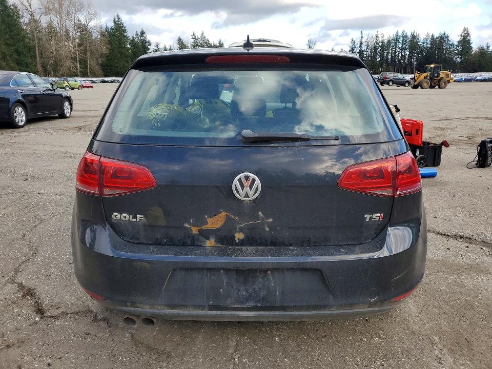 2015 Volkswagen Golf VIN 3VW217AU3FM094667 COPART salvage auction — FRONT END, Salvage Title, sold $300 on 2026-07-20 (photo 6)