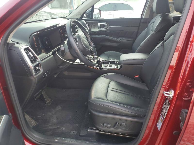 2023 Kia Sorento VIN 5XYRK4LF2PG198836 COPART salvage auction — FRONT END, Nc - Salvage Certificate Of Title, sold $10,600 on 2026-07-15 (photo 7)