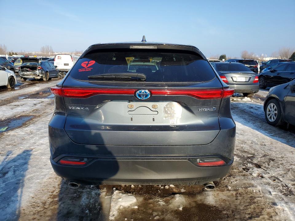 2022 Toyota Venza VIN JTEAAAAH5NJ118621 COPART salvage auction — FRONT END, ON - PERMIT NO BRAND - UNFIT, sold $13,800 on 2026-08-20 (photo 6)