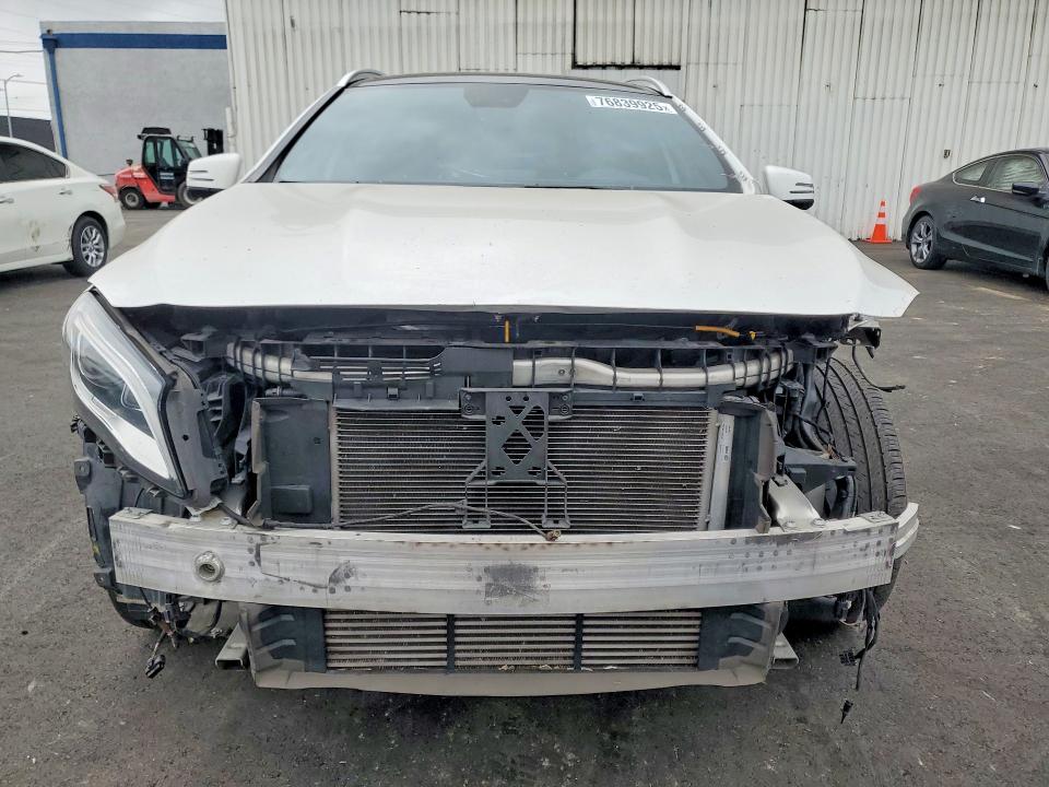 2018 Mercedes-benz Gla-klasse VIN WDCTG4EB5JJ476423 COPART salvage auction — FRONT END, Salvage Title, sold $3,500 on 2026-07-22 (photo 5)