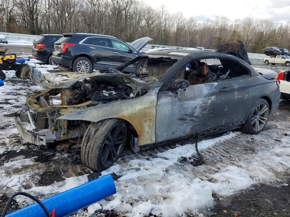 2019 BMW 4 series VIN WBA4Z1C59KEE44648 COPART salvage auction — BURN, Md - Cert Of Salvage > 75% Damage, sold $200 on 2026-07-07 (photo 1)