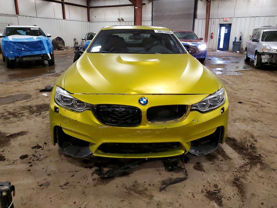2015 BMW M4 VIN WBS3R9C56FK332643 COPART salvage auction — SIDE, Mi - Cert Of Title-Salvage Vehicle, sold $14,000 on 2026-07-10 (photo 5)