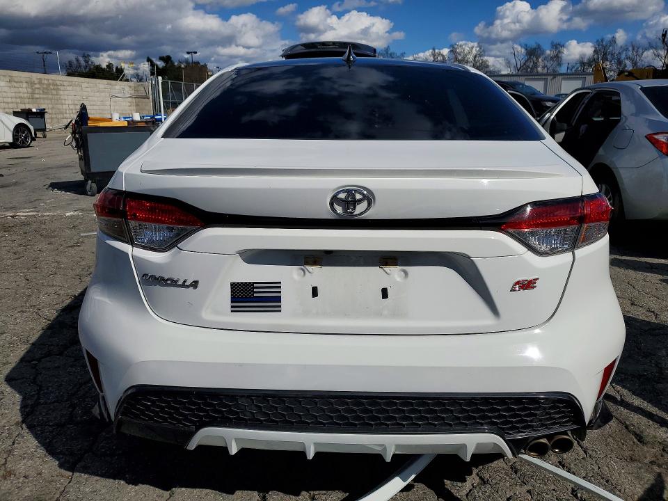 2021 Toyota Corolla VIN 5YFS4MCE5MP072755 COPART salvage auction — FRONT END, Ca - Salvage Certificate, sold $5,800 on 2026-07-20 (photo 6)