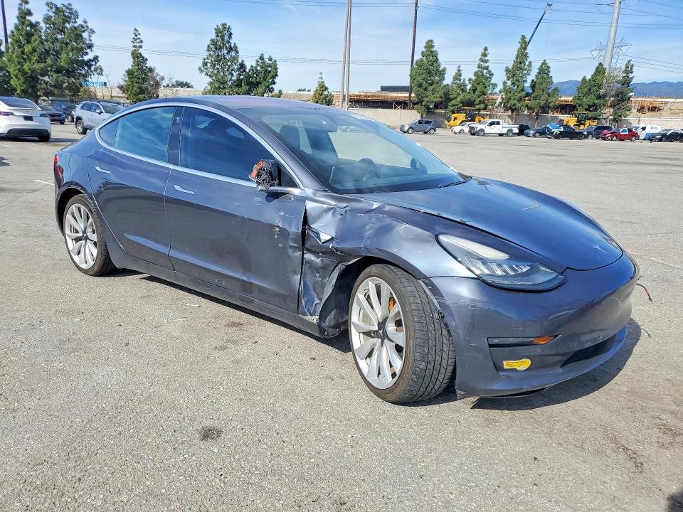 2018 Tesla Model 3 VIN 5YJ3E1EA7JF023946 COPART salvage auction — SIDE, Ca - Salvage Certificate, sold $3,650 on 2026-08-20 (photo 4)