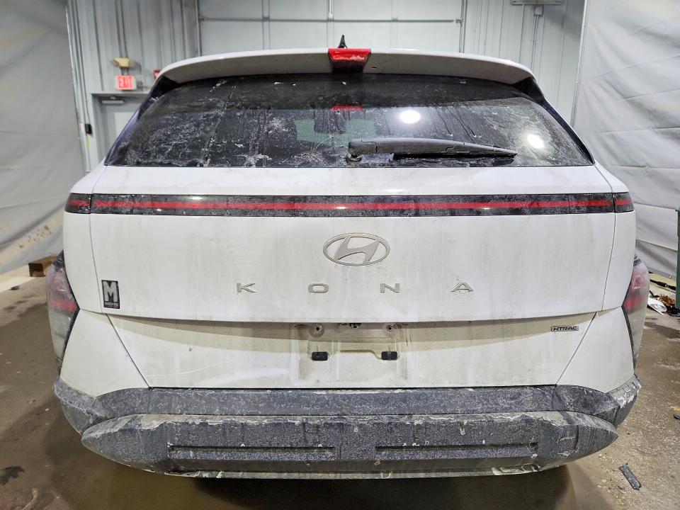 2024 Hyundai Kona VIN KM8HBCAB0RU117657 COPART salvage auction — FRONT END, NH - CERT OF TITLE-SALVAGE, sold $3,500 on 2026-07-02 (photo 6)
