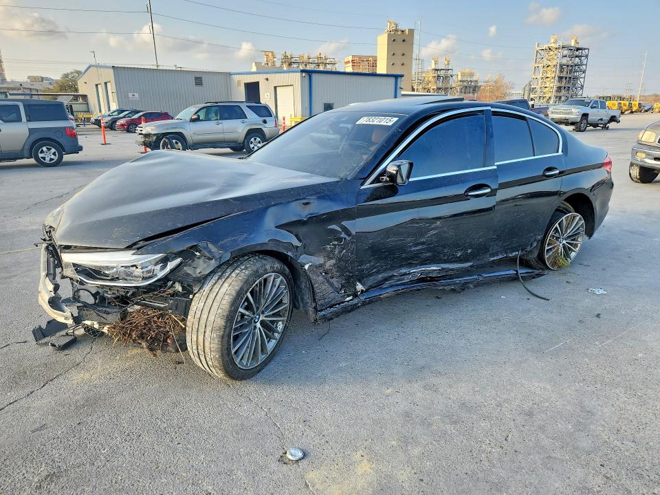 2018 BMW 5er VIN WBAJE5C56JWA97472 COPART salvage auction — FRONT END, Salvage Title, sold $3,900 on 2026-07-22 (photo 1)
