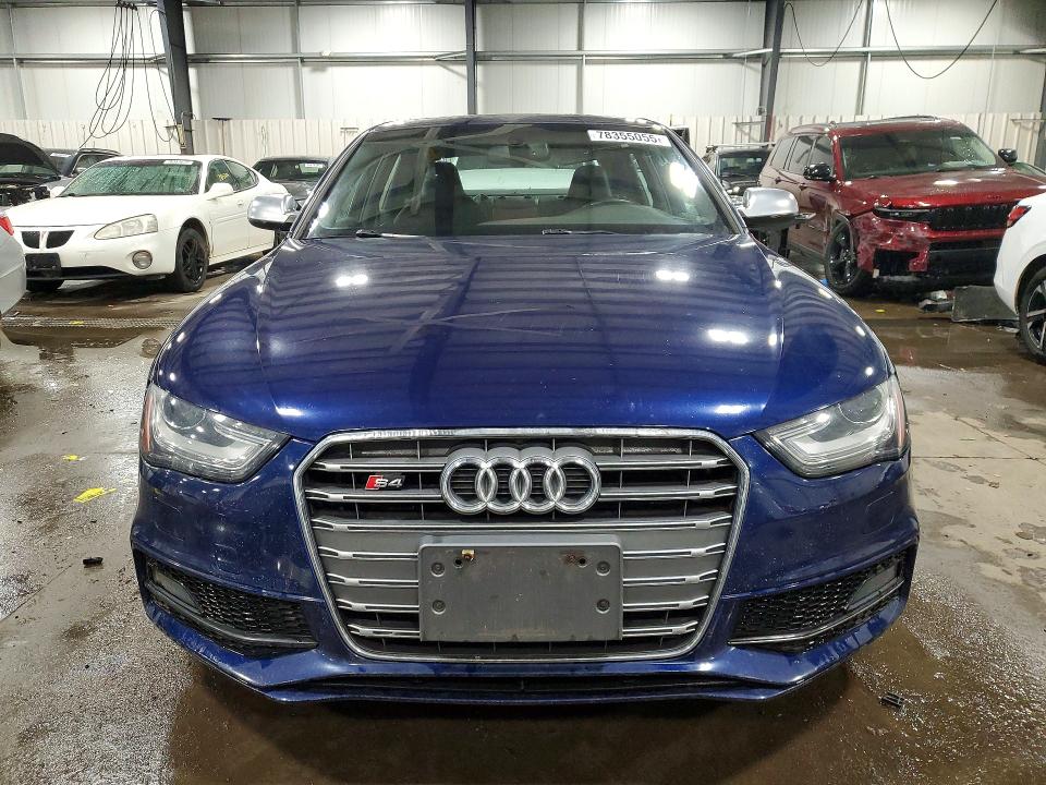 2013 Audi S4 VIN WAUDGAFL9DA127265 COPART salvage auction — REAR END, Mn - Cert Of Title-Prior Salvage, sold $2,800 on 2026-07-28 (photo 5)