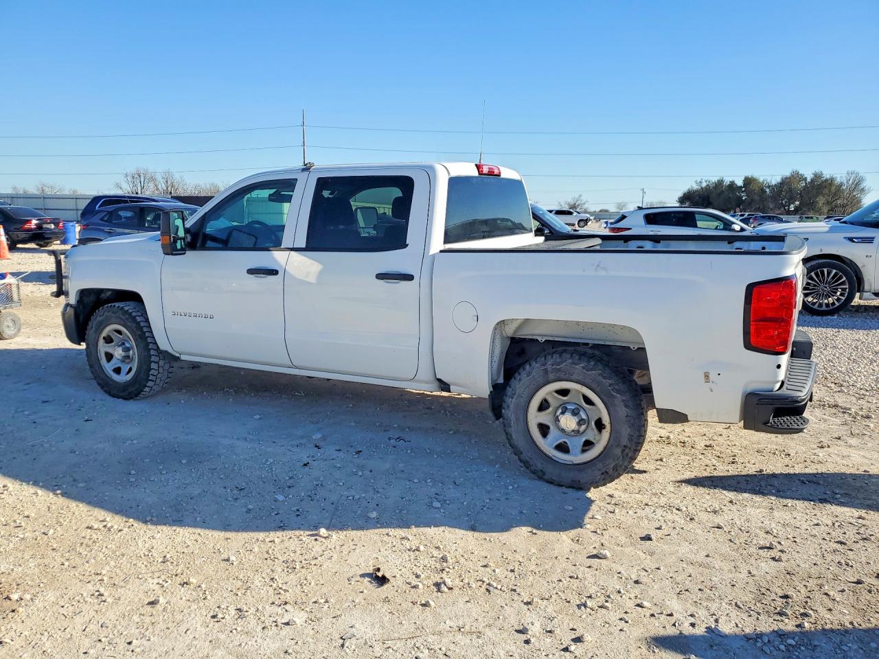 2018 Chevrolet Silverado VIN 3GCUKNEC0JG236771 COPART salvage auction — Rear End, Tx - Us Government Cert To Obtain T, sold $3,300 on 2026-07-09 (photo 2)