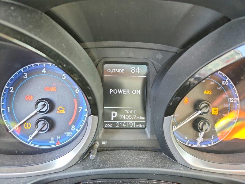 2015 Toyota Corolla VIN 5YFBURHE1FP347031 COPART salvage auction — REAR END, Id - Salvage Certificate Of Title, sold $200 on 2026-07-28 (photo 9)
