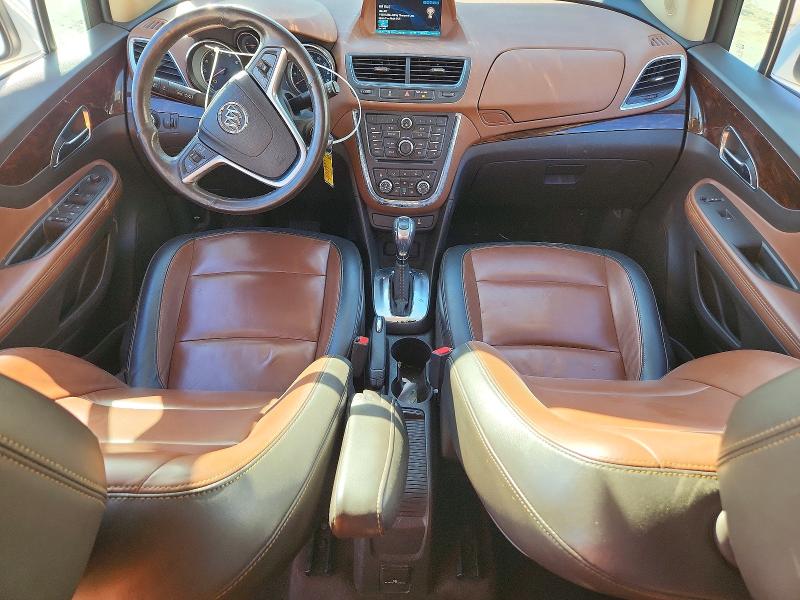 2014 Buick Encore VIN KL4CJGSB9EB557187 COPART salvage auction — FRONT END, Tx - Salvage Vehicle Title, sold $950 on 2026-07-10 (photo 8)