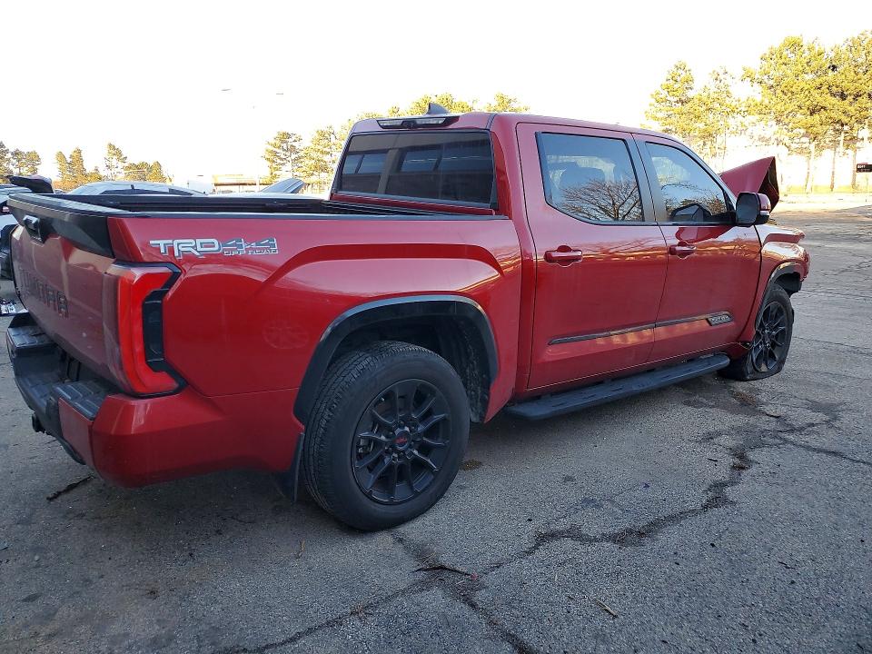 2024 Toyota Tundra VIN 5TFWC5DB6RX043644 COPART salvage auction — FRONT END, Il - Certificate Of Title, sold $12,500 on 2026-07-14 (photo 3)