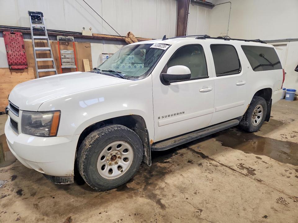 2007 Chevrolet Suburban VIN 3GNFK16387G315010 COPART salvage auction — REAR END, Ab - Bos - Salvage, sold $650 on 2026-07-09 (photo 1)