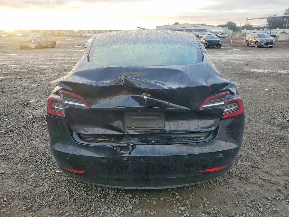 2019 Tesla Model 3 VIN 5YJ3E1EA5KF397876 COPART salvage auction — REAR END, Ca - Salvage Certificate, sold $5,900 on 2026-07-02 (photo 6)