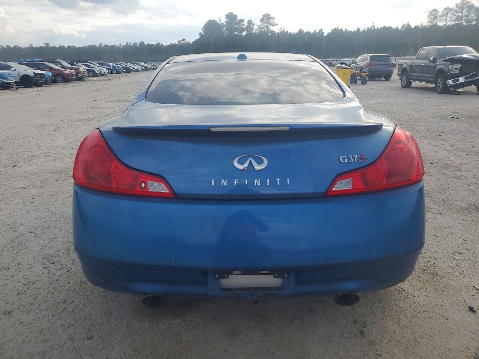 2012 Infiniti G VIN JN1CV6EK1CM421737 COPART salvage auction — WATER/FLOOD, Sc - Cert Of Title-Salvage Water, sold $1,600 on 2026-07-13 (photo 6)