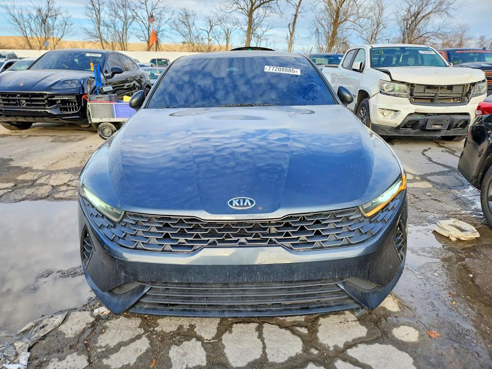 2021 Kia K5 VIN 5XXG14J20MG013760 COPART salvage auction — SIDE, Mo - Salvage Certificate Of Title, sold $3,850 on 2026-07-07 (photo 5)