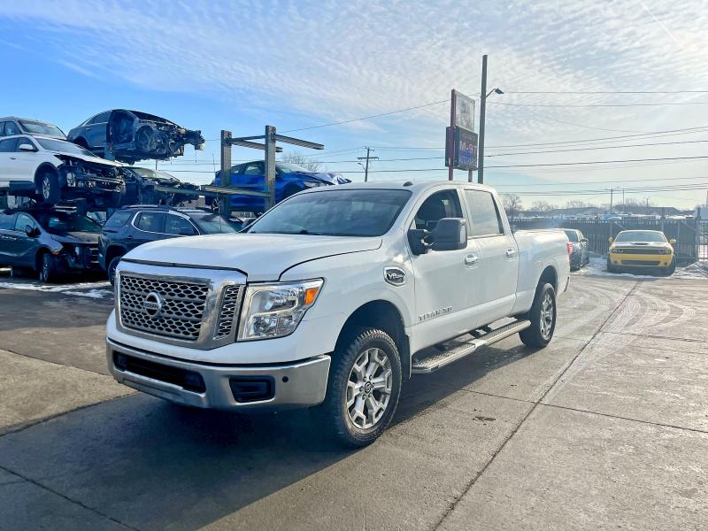 2020 Nissan TITAN VIN 1N6AA1FB9LN511291 COPART salvage auction — MINOR DENT/SCRATCHES, Mi - Dealer Only-Rebuilt Salvage (P), sold $15,400 on 2026-07-28 (photo 2)