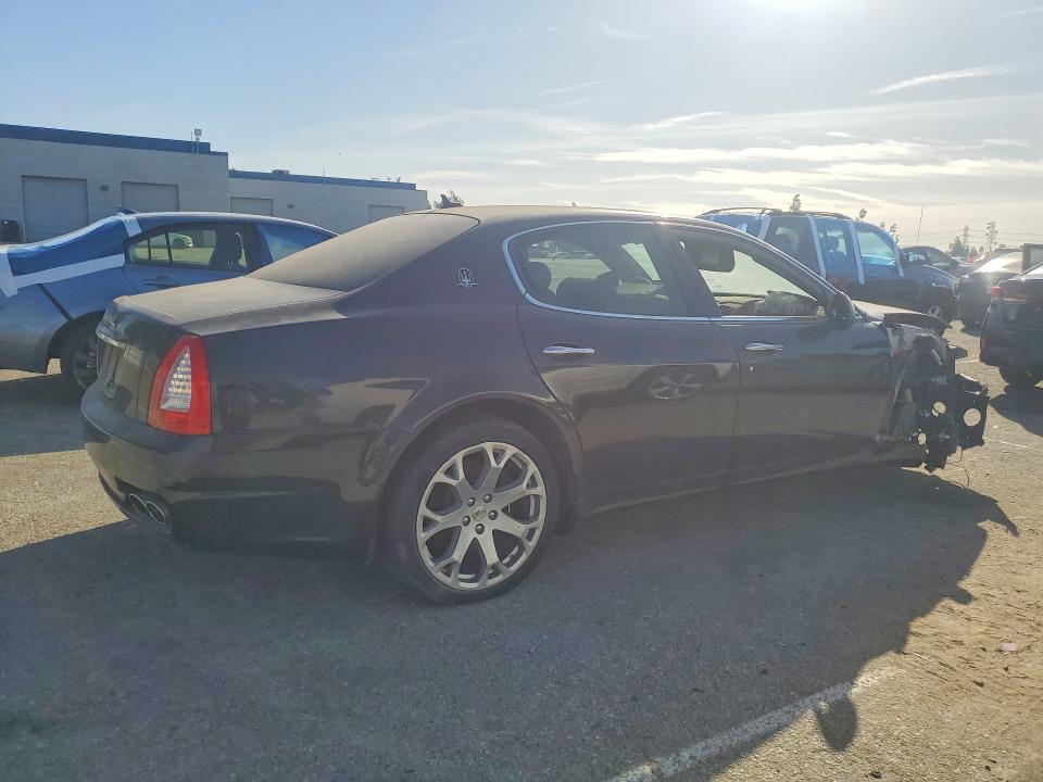 2009 Maserati Quattroporte VIN ZAMFK39A290044639 COPART salvage auction — FRONT END, Ca - Dis/Dlr/Exp Clean W/Salv Hist (P), sold $10 on 2026-08-14 (photo 3)