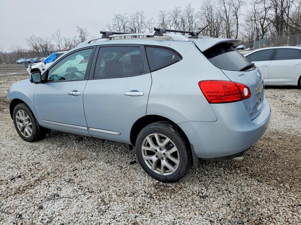 2013 Nissan Rogue sport VIN JN8AS5MV7DW116076 COPART salvage auction — FRONT END, Id - Salvage Certificate Of Title, sold $425 on 2026-07-07 (photo 2)