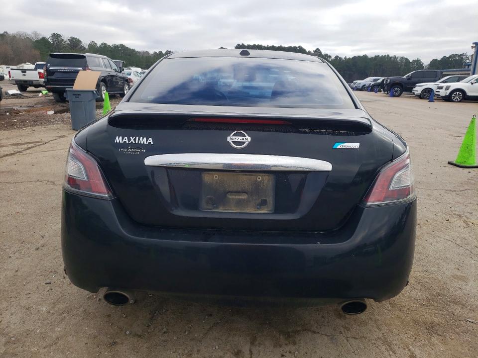 2012 Nissan Maxima VIN 1N4AA5AP3CC820690 COPART salvage auction — FRONT END, Ms - Cert Of Title-Salvaged, sold $400 on 2026-07-03 (photo 6)