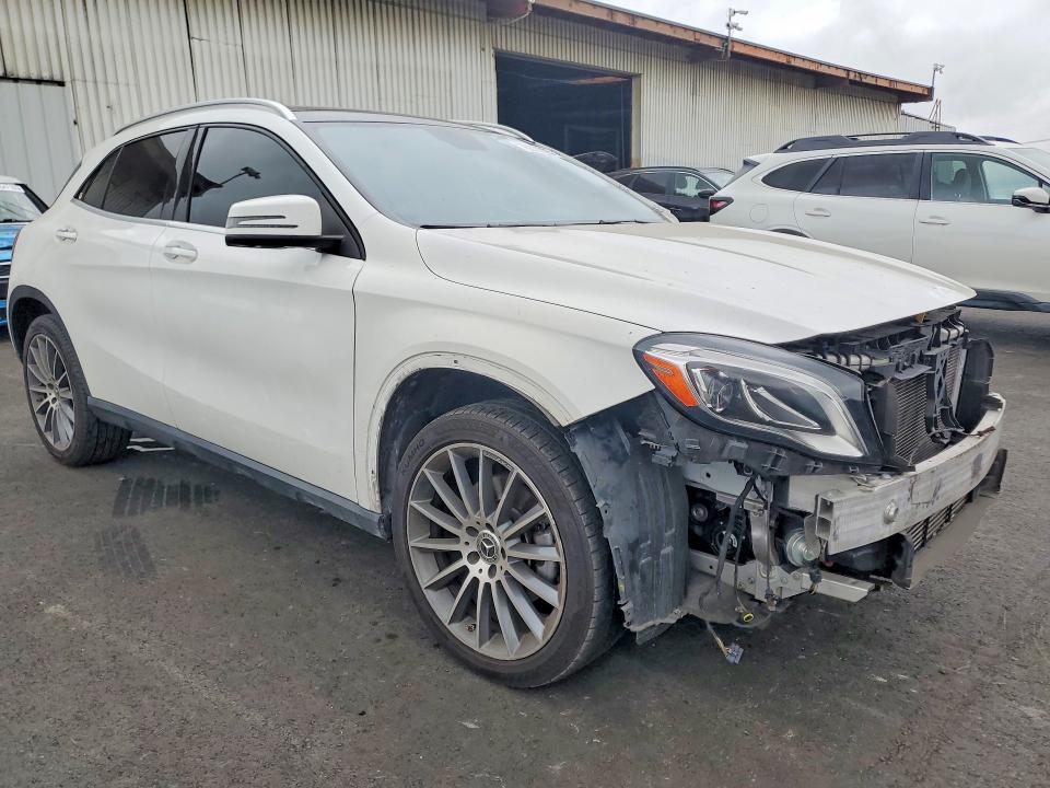 2018 Mercedes-benz Gla-klasse VIN WDCTG4EB5JJ476423 COPART salvage auction — FRONT END, Salvage Title, sold $3,500 on 2026-07-22 (photo 4)
