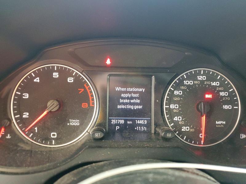 2009 Audi Q5 VIN WA1KK78R09A009636 COPART salvage auction — FRONT END, Ab - Bos - Salvage, sold $825 on 2026-07-02 (photo 9)