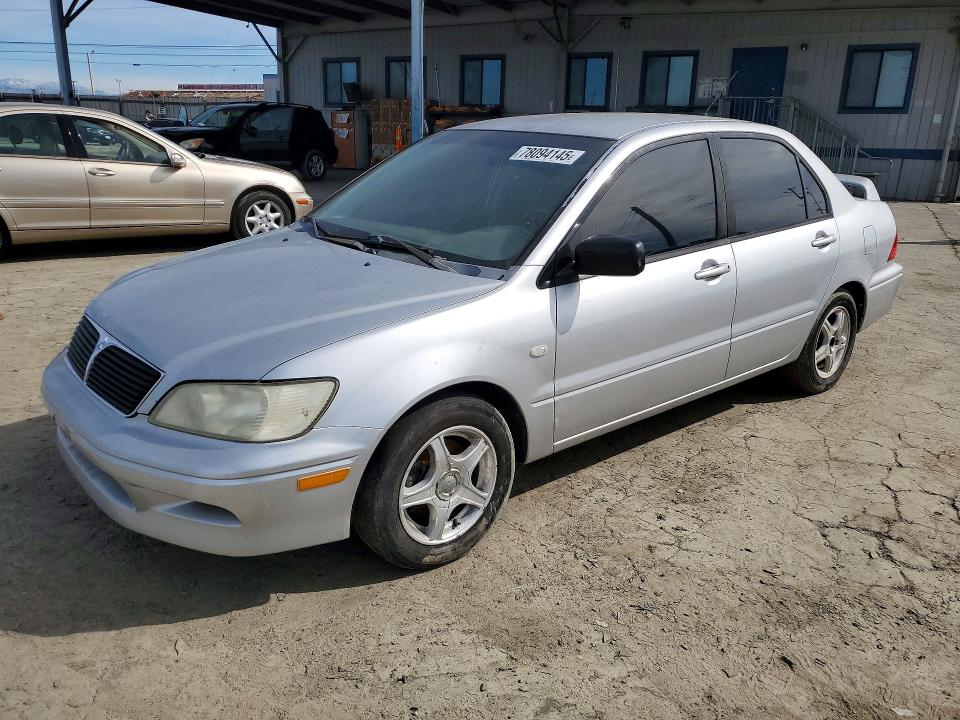 2002 Mitsubishi Lancer VIN JA3AJ26E82U083932 COPART salvage auction — SIDE, Ca - Salvage Certificate, sold $250 on 2026-07-02 (photo 1)