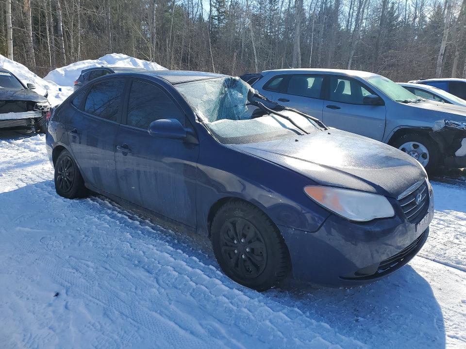2009 Hyundai Elantra VIN KMHDU45D09U771391 COPART salvage auction — ROOF, ON - PERMIT SALVAGE, sold $200 on 2026-07-09 (photo 4)