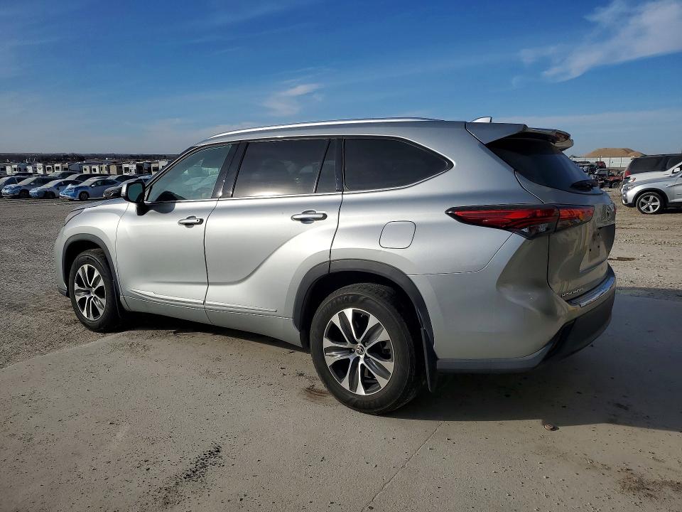 2020 Toyota Highlander VIN 5TDGZRBH5LS052639 COPART salvage auction — FRONT END, Ne - Cert Of Title-Salvage, sold $1,850 on 2026-07-21 (photo 2)