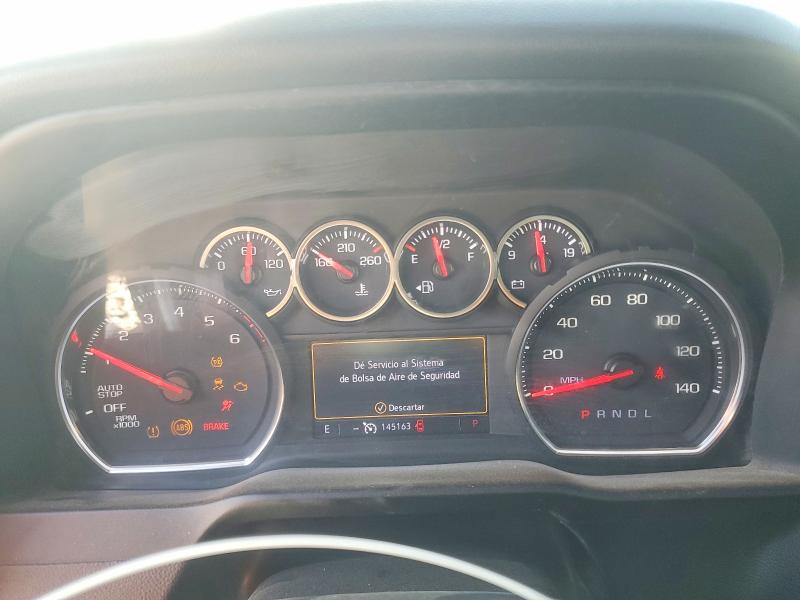 2019 Chevrolet Silverado 1500 VIN 1GCUWCED3KZ110603 COPART salvage auction — FRONT END, Tx - Salvage Vehicle Title, sold $7,900 on 2026-07-09 (photo 9)