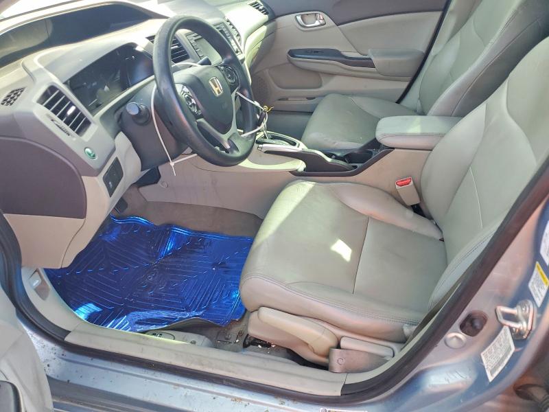 2012 Honda Civic VIN JHMFB4F28CS001067 COPART salvage auction — FRONT END, Ca - Salvage Acquisition Billofsale, sold $425 on 2026-07-20 (photo 7)