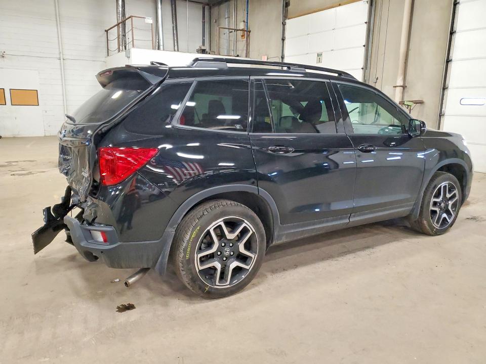 2022 Honda Passport VIN 5FNYF8H09NB003685 COPART salvage auction — REAR END, Mn - Cert Of Title-Salvage, sold $8,000 on 2026-07-16 (photo 3)