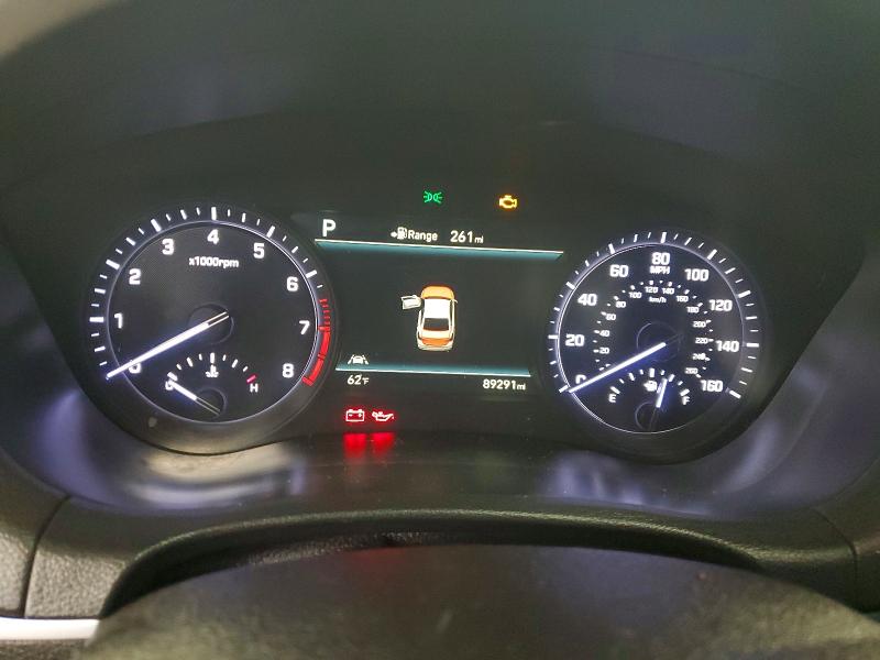 2018 Genesis G80 VIN KMHGN4JE4JU230387 COPART salvage auction — MECHANICAL, IL - CERTIFICATE OF TITLE, sold $4,800 on 2026-07-09 (photo 9)