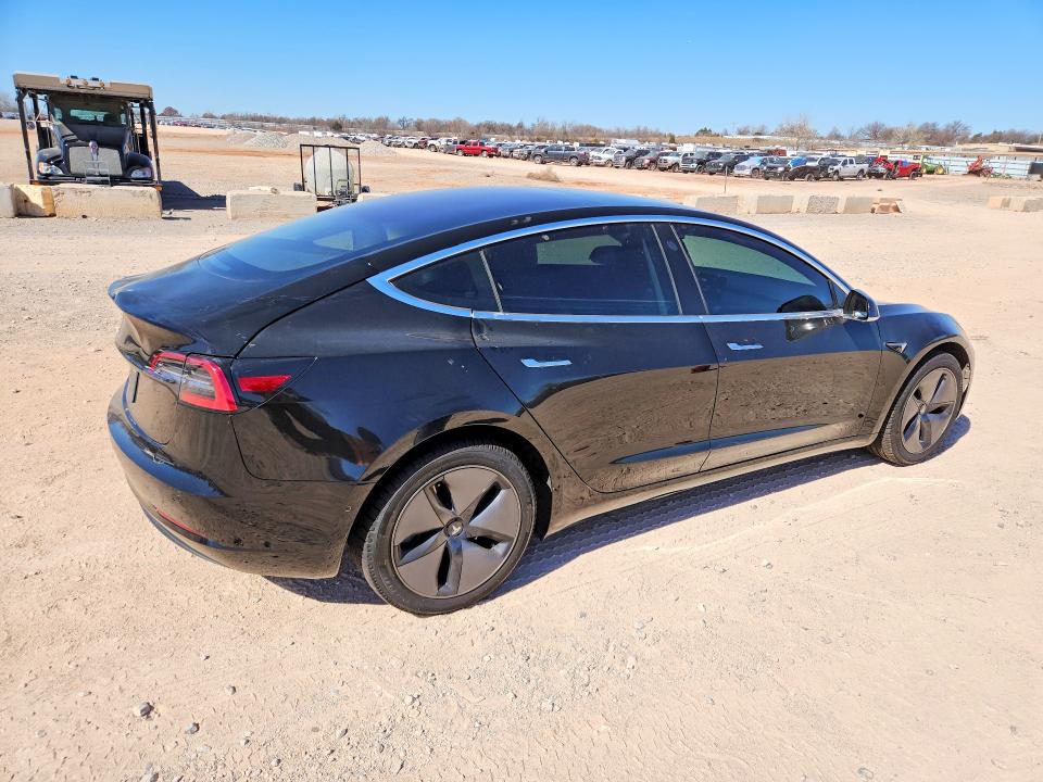 2019 Tesla Model 3 VIN 5YJ3E1EA7KF306090 COPART salvage auction — REAR END, Ok - Cert Of Title-Salvage, sold $550 on 2026-07-09 (photo 3)