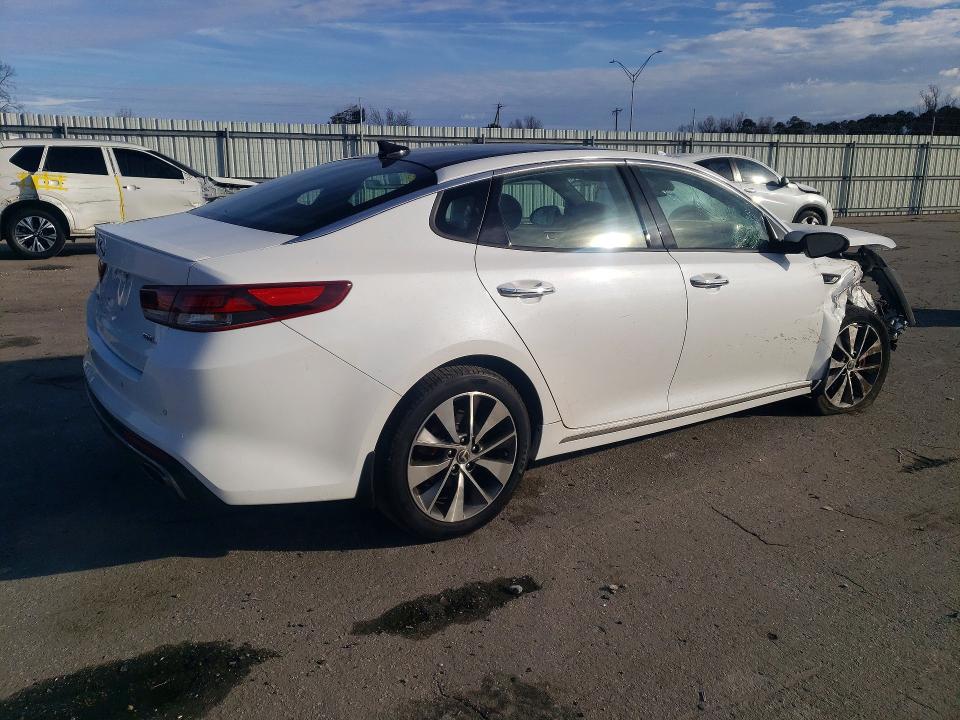 2016 Kia Optima VIN 5XXGV4L22GG043865 COPART salvage auction — FRONT END, NC - DEALER ONLY CLEAN TITLE, sold $575 on 2026-07-07 (photo 3)