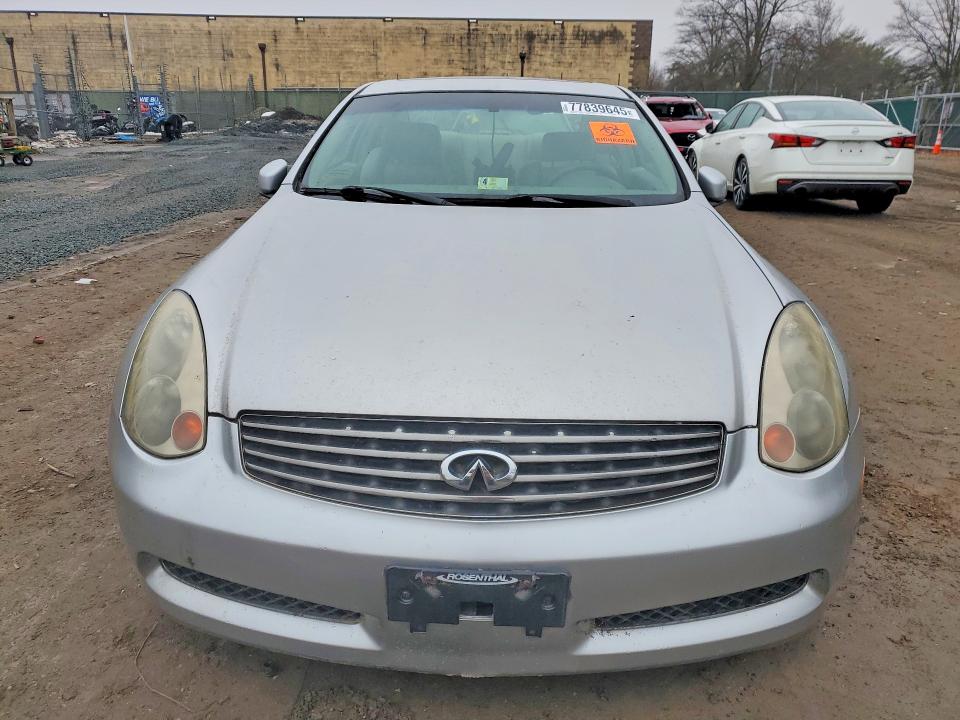 2004 Infiniti G35 VIN JNKCV54E94M808670 COPART salvage auction — MECHANICAL, MD - PARTS ONLY-NO TITLE LETTER, sold $375 on 2026-07-16 (photo 5)