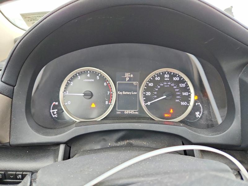 2016 Lexus Is VIN JTHBA1D22G5029051 COPART salvage auction — FRONT END, Md - Cert Of Salvage > 75% Damage, sold $4,350 on 2026-07-10 (photo 9)