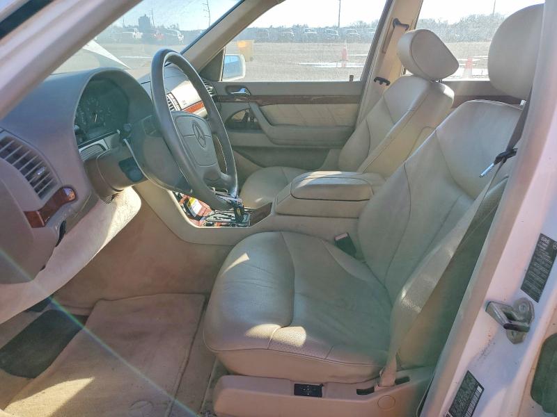 1999 Mercedes-benz S class VIN WDBGA32G9XA419734 COPART salvage auction — REAR END, TX - CERTIFICATE OF TITLE, sold $1,100 on 2026-07-29 (photo 7)