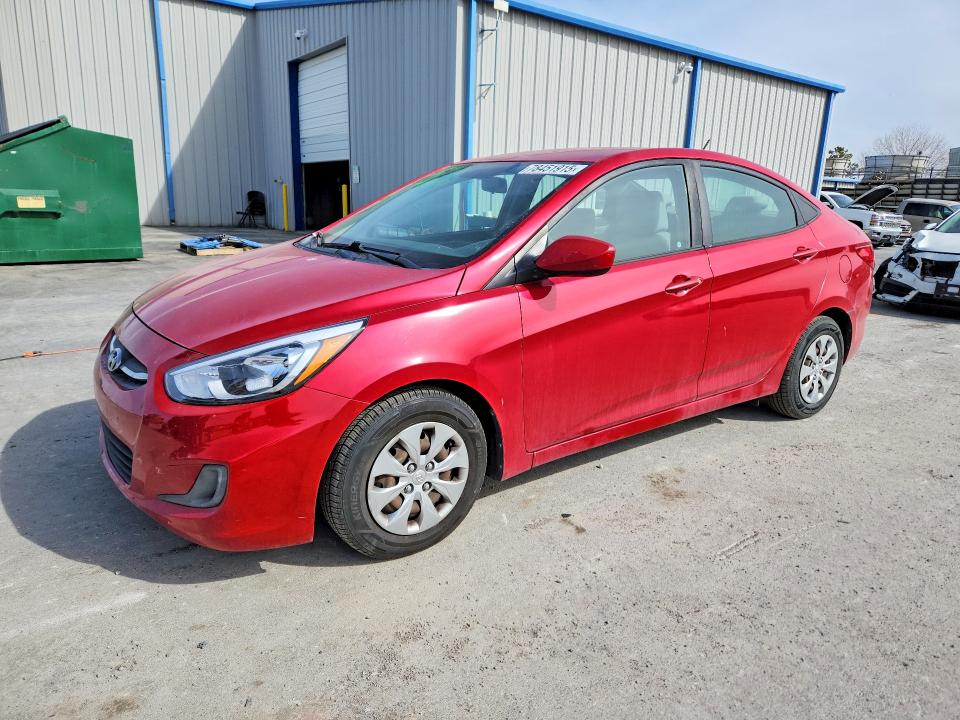 2017 Hyundai Accent VIN KMHCT4AE0HU251610 COPART salvage auction — SIDE, Ok - Cert Of Title-Salvage, sold $1,850 on 2026-07-31 (photo 1)