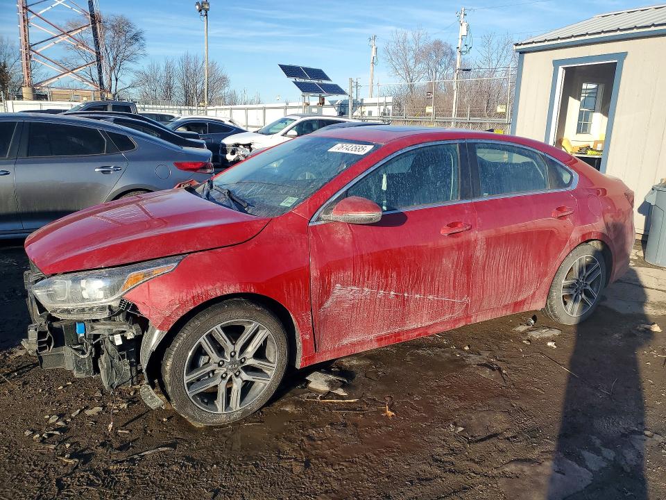 2021 Kia Forte VIN 3KPF54AD0ME290130 COPART salvage auction — FRONT END, In - Bill Of Sale - Parts Only, sold $2,600 on 2026-07-20 (photo 1)